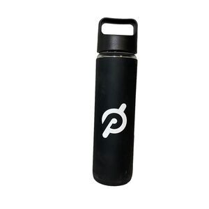 Peloton Glass Water Bottle 16 oz. Bottle With Non-Slip Silicone Sleeve